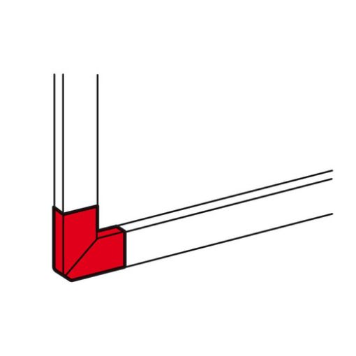 Picture of Flat Angle 90° for DLP Channel 105x35mm 010784