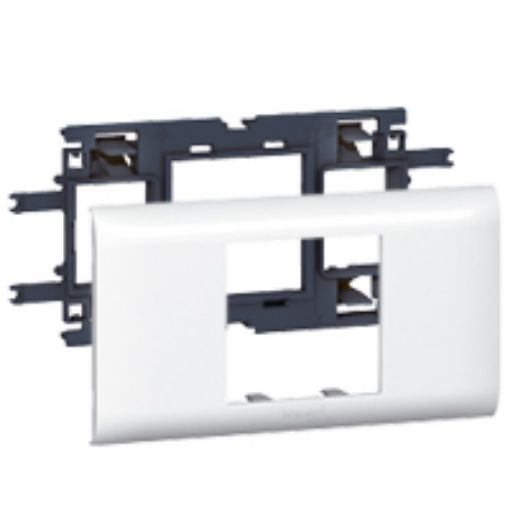 Picture of 2-element Mosaic support base in DLP channel with 65mm cover 010952