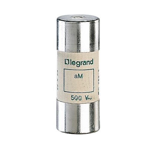 Picture of Cylindrical Cartridge with Pusher 22x58mm 25A aM 500VAC 015125
