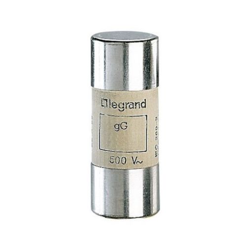 Picture of Cylindrical Cartridge with Pusher 22x58mm 32A gG 500VAC 015532