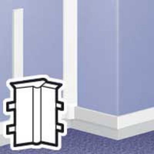 Picture of Adjustable Internal Corner for DLP mini Channels 75x20mm 030301