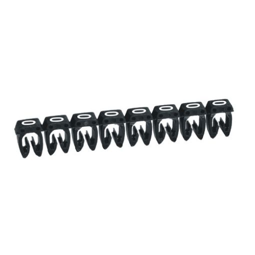 Picture of Cable Marking 4-6mm² "0" Black CAB3 038230