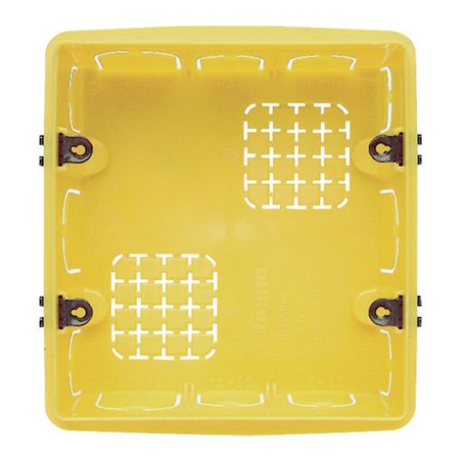 Picture of Bticino Flush Mount Box Dimensions 107x120x53.3mm 506E