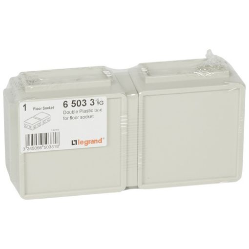 Picture of Flush Mount Box for 2x3 Elements Plastic 212x100mm Mosaic 650331