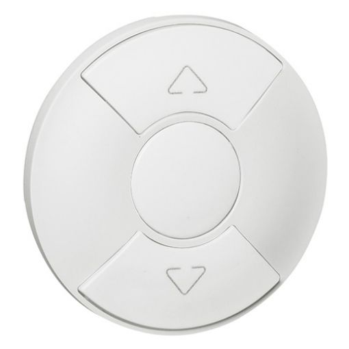 Picture of Roller Shutter Switch Plate WHITE (White) Celiane 068151