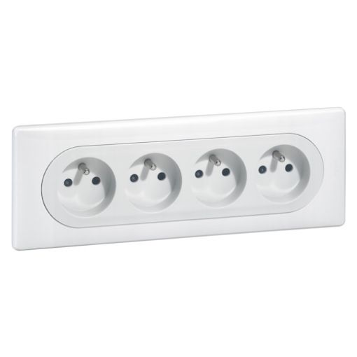 Picture of Frame 6/8 Elements NEUTRAL WHITE (White) Celiane 068636