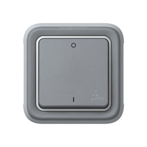Picture of Bipolar Switch Mechanism Gray IP55 PLEXO 069530