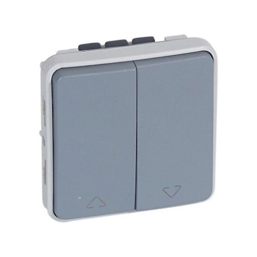 Picture of Roller Shutter Switch Mechanism Gray IP55 PLEXO 069538