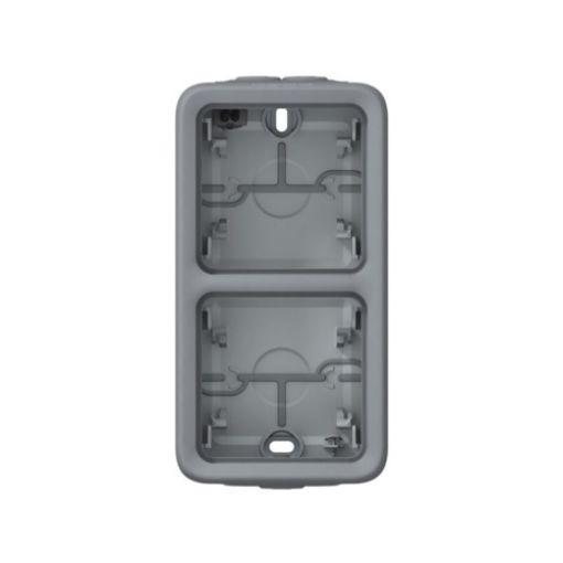 Picture of Wall Mounted Box 2 Positions Vertical IP55 Gray PLEXO 069661