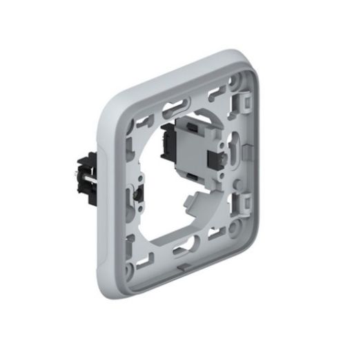 Picture of 1 Position Frame for Flush Mounting IP55 Gray PLEXO 069682
