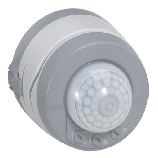 Picture of Wall Mounted PIR Motion Detector 360° 8m IP55 Gray 069740