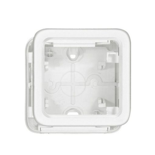 Picture of Wall-mounted Box 1 Position Antimicrobial IP55 Artic Plexo 070741