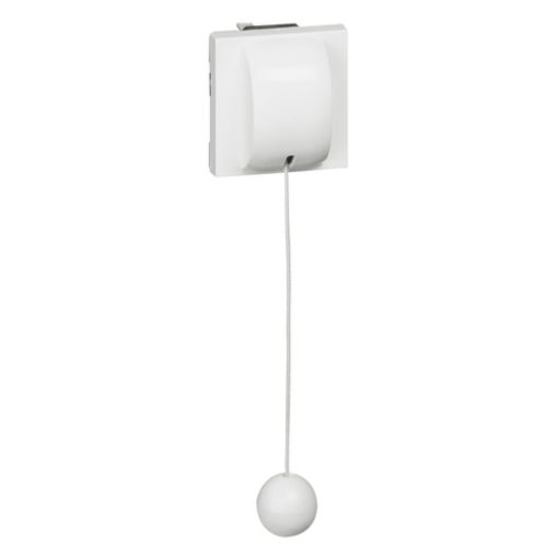 Picture of Pull Button 6A 1 Element White Mosaic 077044