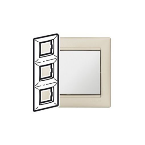 Picture of 3-Seater Frame Vertical Pearl White Valena 770487