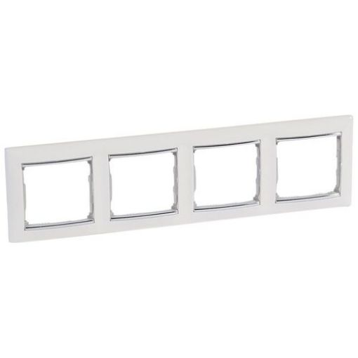 Picture of 4-Seater Frame White/Silver Valena 770494