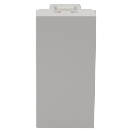 Picture of 1-Piece White Mosaic Blanking Plate 077070