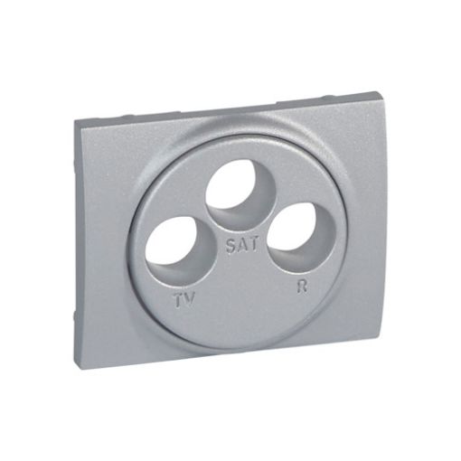 Picture of TV-RD-SAT Soft Aluminum Socket Plate Galea Life 771373