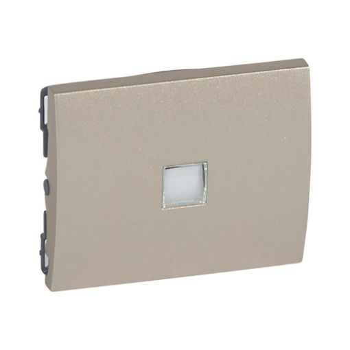 Picture of Switch plate with label Titanium Galea Life 771411