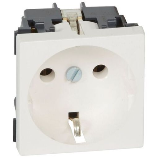 Picture of White Mosaic Schuko Socket 077210