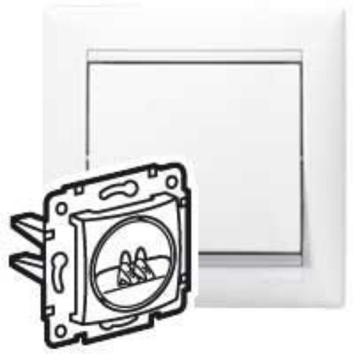 Picture of Speaker Socket 1 Output White Valena 774223