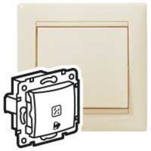 Picture of Illuminated 12V Button with Bell Indicator Cream Valena 774315