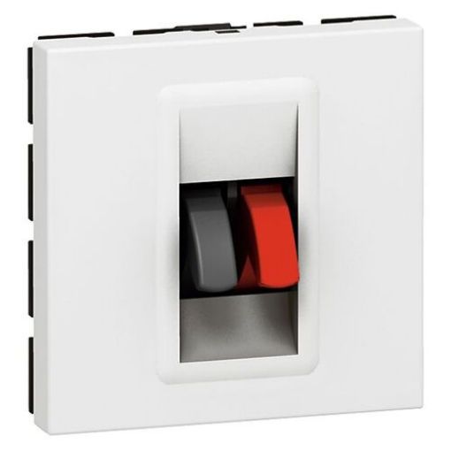 Picture of Speaker Socket White 2 Elements Mosaic 078751