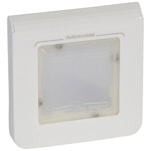 Picture of Waterproof IP44 White 2-Piece Mosaic Frame 078880