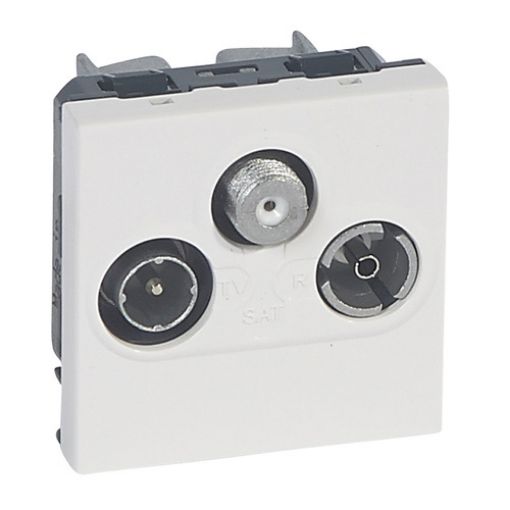Picture of TV-RD-SAT Socket Aluminum Mosaic 079296