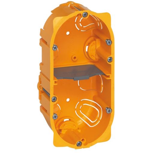 Picture of 2-Position Plasterboard Switch Box Depth 50mm 080052