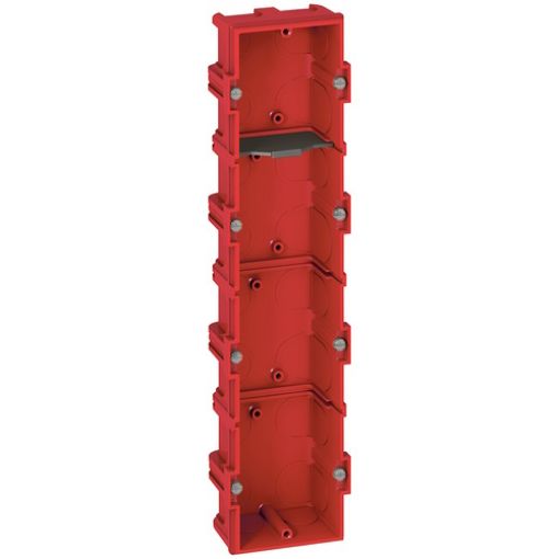Picture of 4-Position Wall Switch Box Batibox 080144