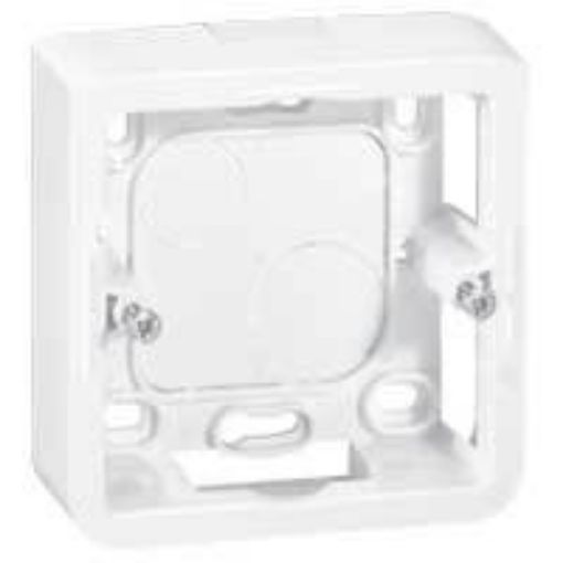 Picture of 2-element Mosaic outdoor mounting box, depth 40mm 080281