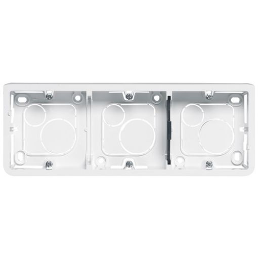 Picture of External Mounting Box 6/8/3x2 Mosaic Elements Depth 40mm 080286