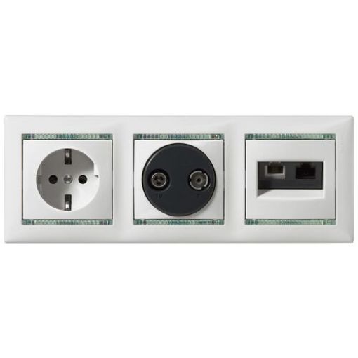 Picture of Valena Cream Safety Socket 774321