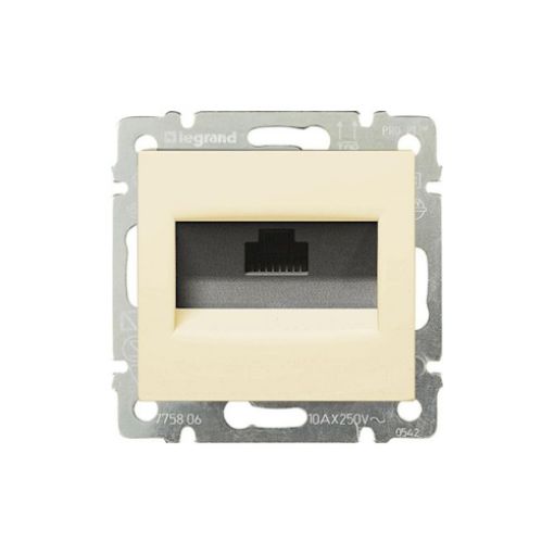 Picture of ISDN RJ45 Socket Cream Valena 774341