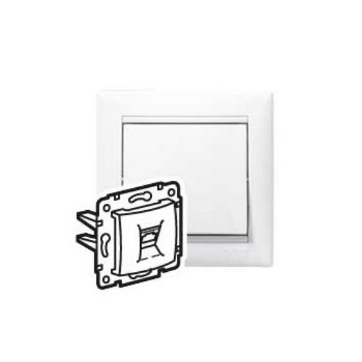Picture of ISDN RJ45 Socket White Valena 774441