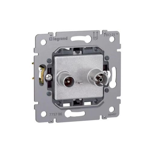 Picture of Μηχανισμός Πρίζας TV-RD Απλής Χωνευτός Galea Life 775786