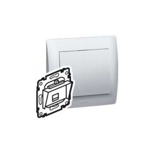 Picture of RJ45 Cat.6 UTP Double Flush Socket Mechanism Galea Life 775830