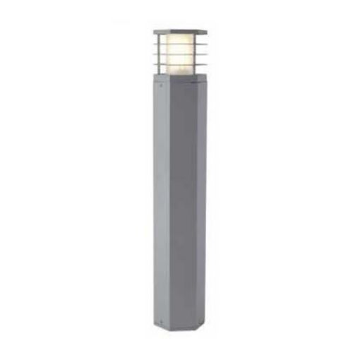 Picture of Hexagonal Column Floor Lamp with Gray Shade 7293-650