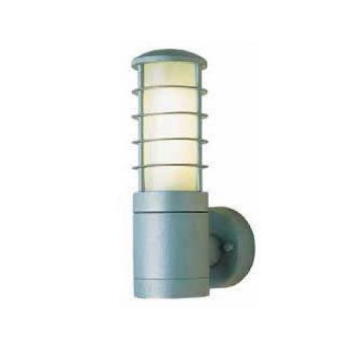 Picture of Cylindrical Torch Wall Sconce with Gray Shade