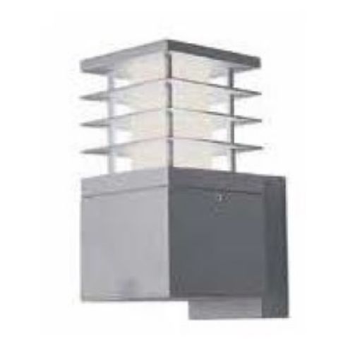 Picture of Square Wall Sconce with Gray Shade