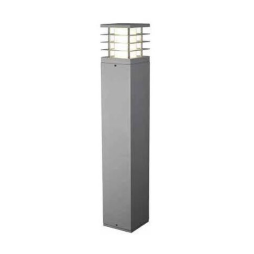 Picture of Square Column Floor Lamp with Gray Shade 7233-650