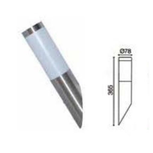 Picture of Cylindrical Torch Wall Sconce BT1003WU-SS
