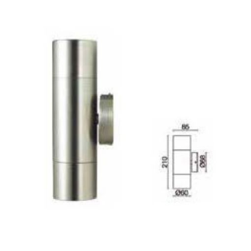 Picture of Cylindrical Wall Spot Light UP-DOWN Gray