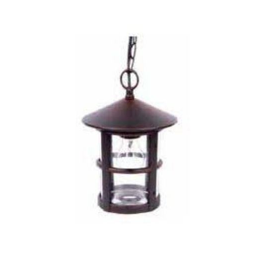 Picture of Cylindrical Pendant Light Rust 1828G-R