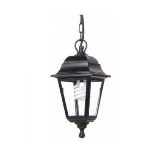 Picture of Four-Sided Pendant Light Black