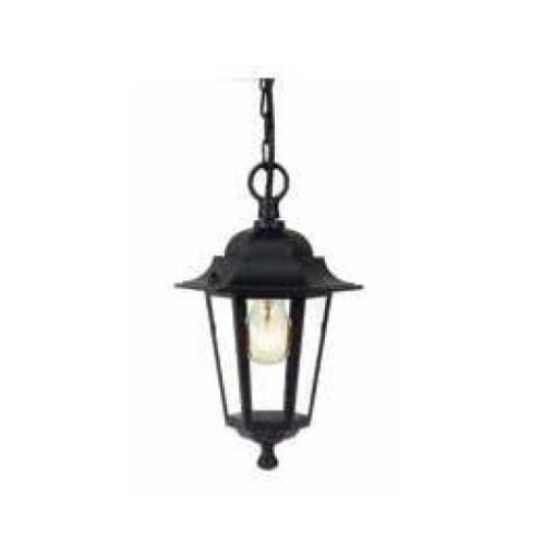 Picture of Six-Sided Pendant Light Black 1125S-B