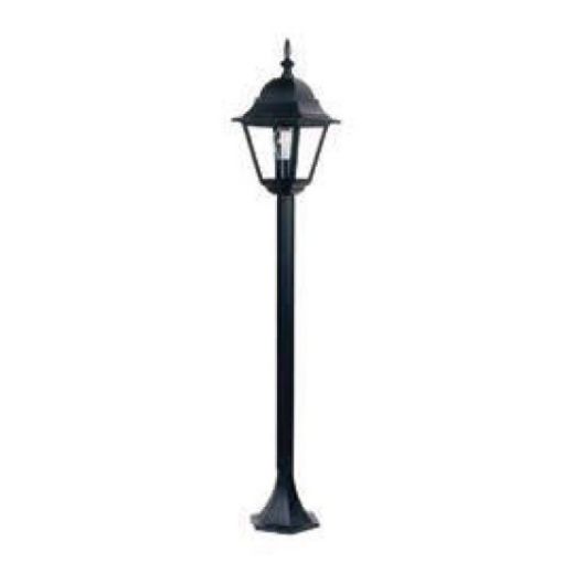 Picture of Four-Sided Column Floor Lamp Black 11113SJ-B