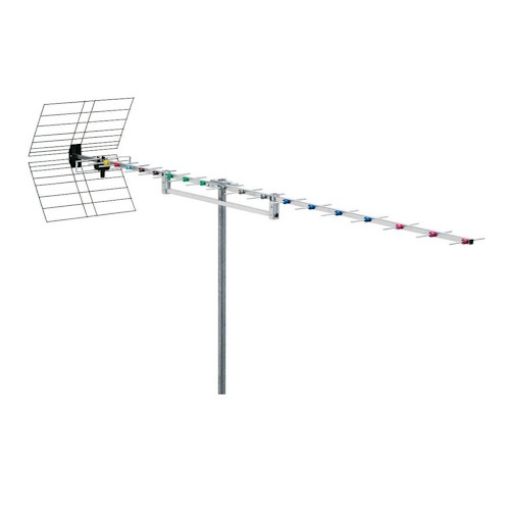 Picture of UHF YAGI Antenna 20 Elements Gain 15.5 DB 20RD45F