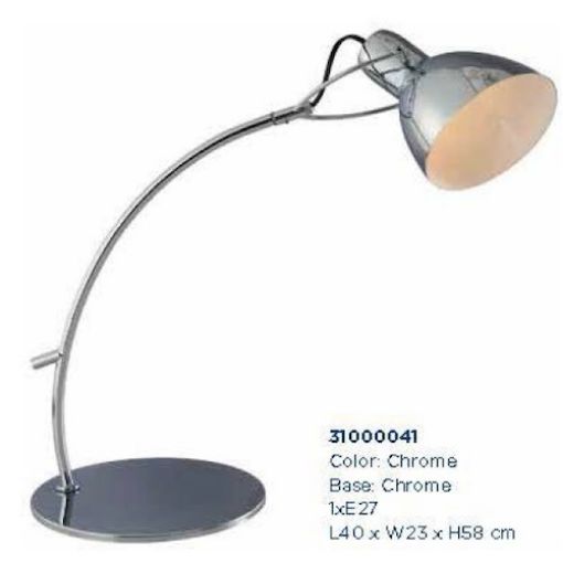 Picture of Metal Desk Lamp, Matt Nickel