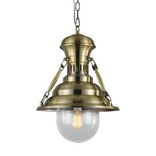 Picture of Pendant Light Torch with E27 Socket Bronze KM046P
